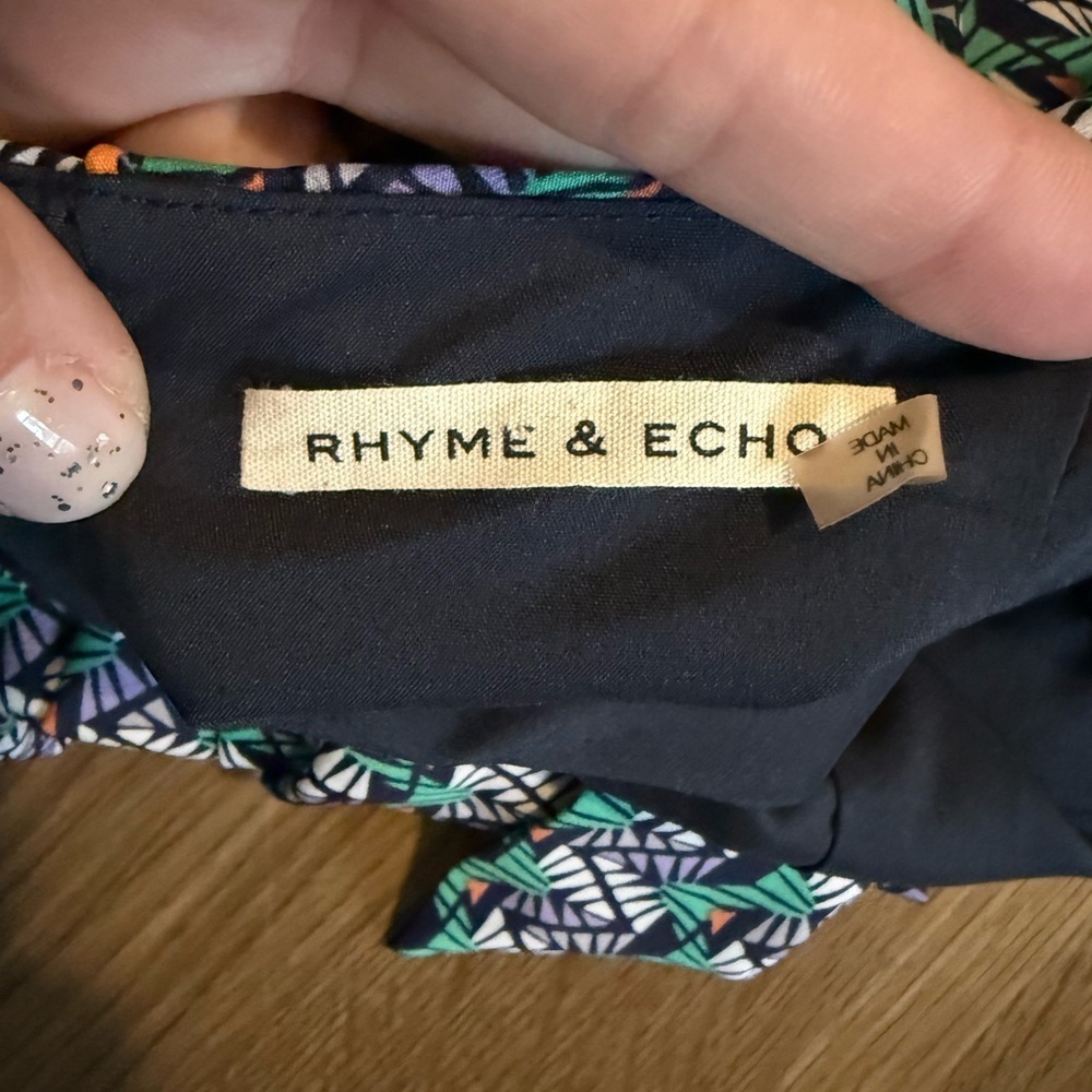 Rhyme & Echo retro halter top dress • women’s small - Picture 9 of 10